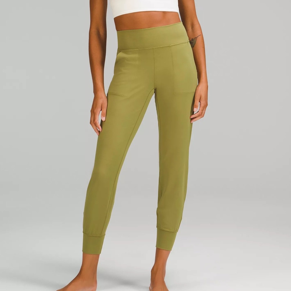 Lululemon Athletica Align Joggers in Bronzed Green
